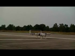 産業用無人機 4つの腕と8つのローター